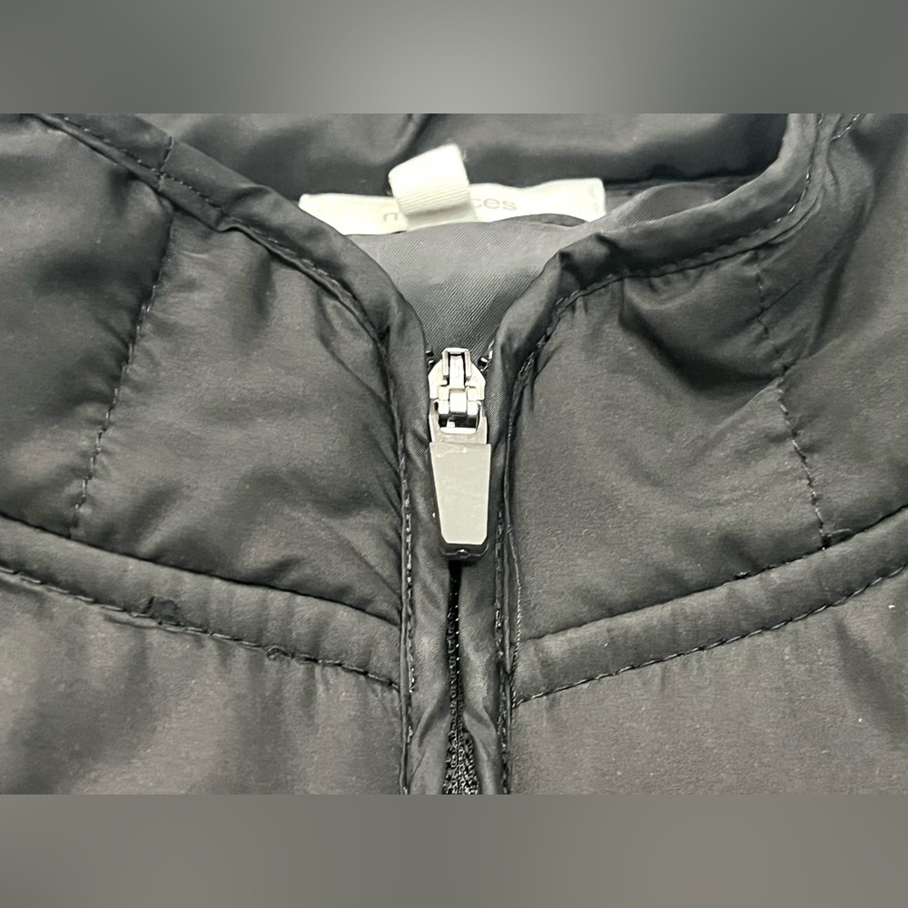 Maurices Outerwear Women’s Black Winter Zip Up Puffer Vest Size Large - Picture 15 of 15
